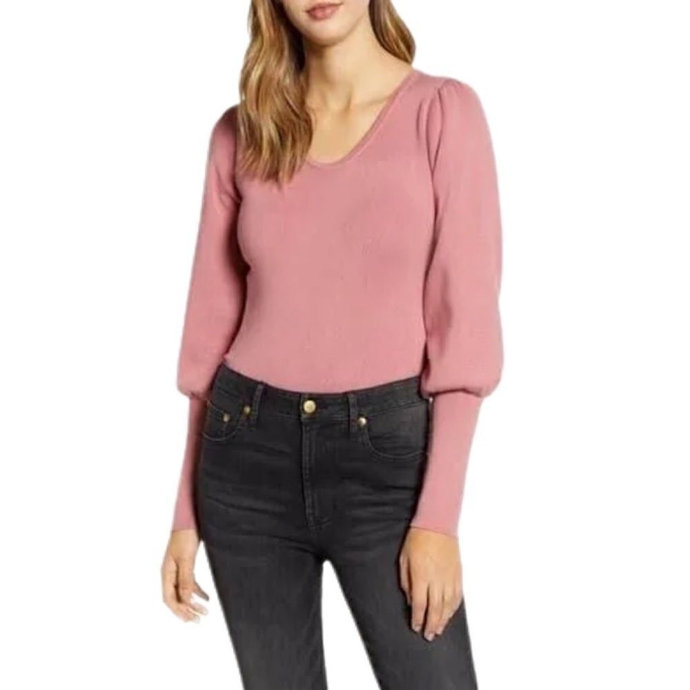 Rachel Parcell Juliet Sleeve Sweater